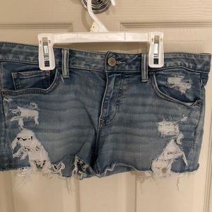 Express stretch jean short